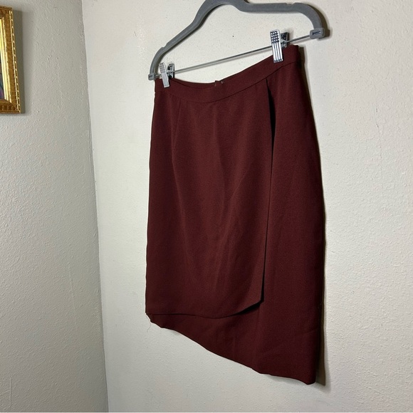 Vintage D'ore by Della Roufogali Brown Pencil Skirt Size 10 - Picture 2 of 7